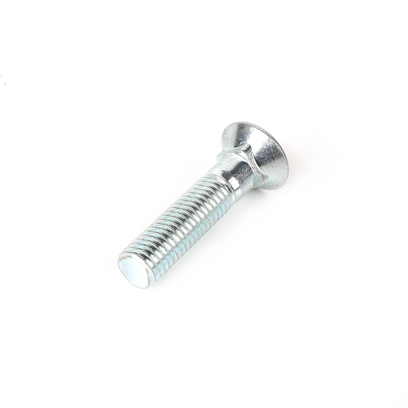 Grade 12.9 zinc plated countersunk head square neck plow bolt