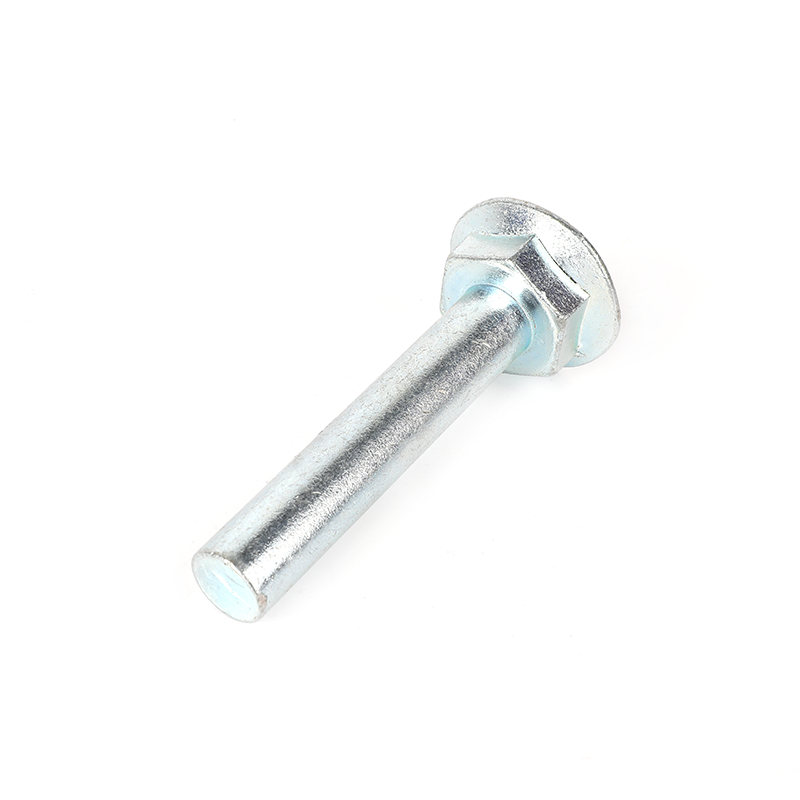 Zinc plated flat head hexagon neck bolts