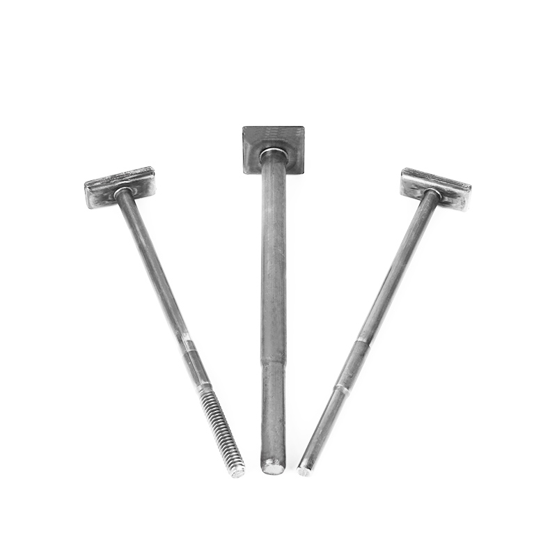 Customized PV photovoltaic accessories quenched T-shaped square head bolts (can be threaded)